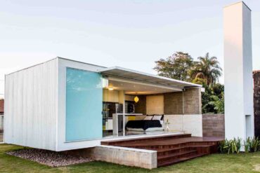 Современный домик 45 м² в Бразилии