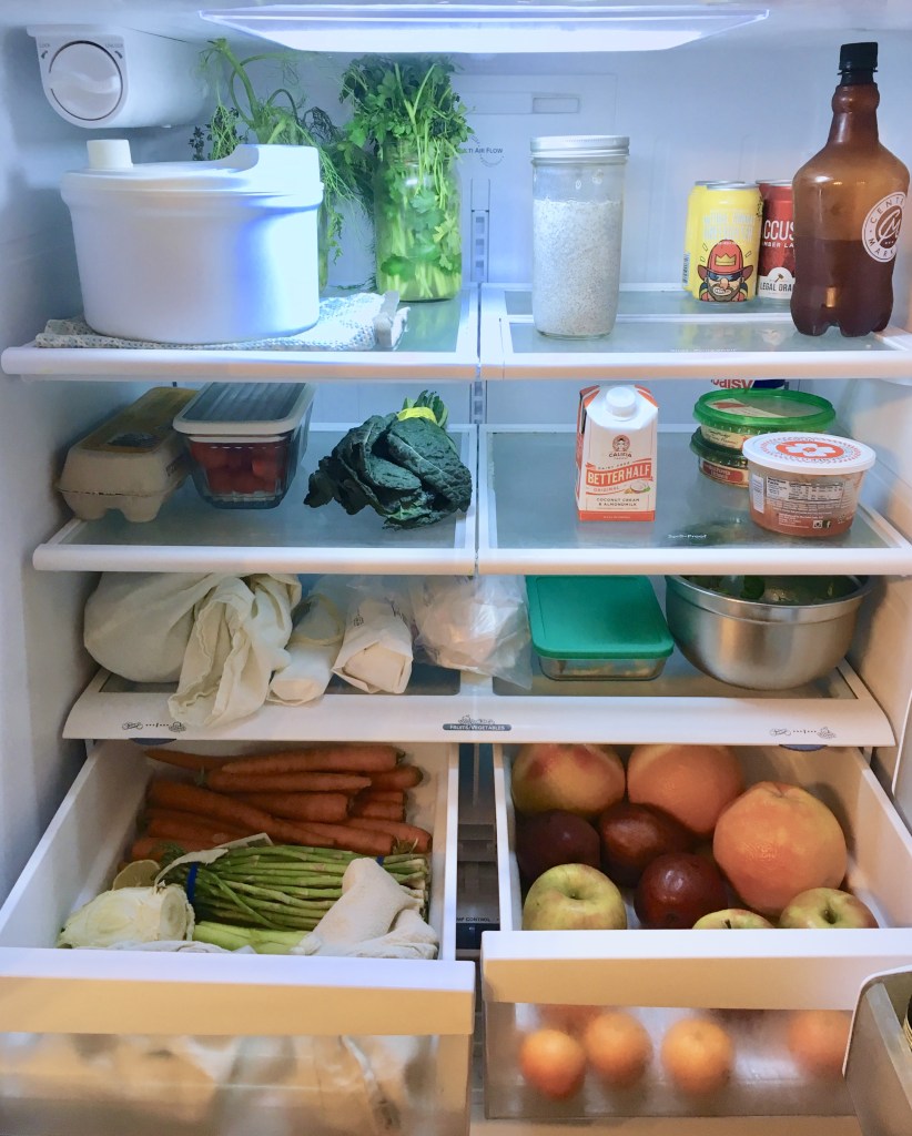 Холодильник и кладовая без мусора
